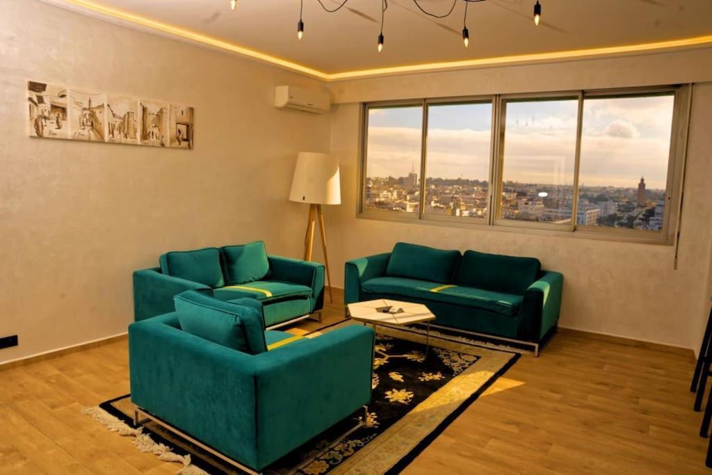 Rabat Vue Du Ciel N° 2, Majestueux Et Panoramique Centre Ville Kültér fotó